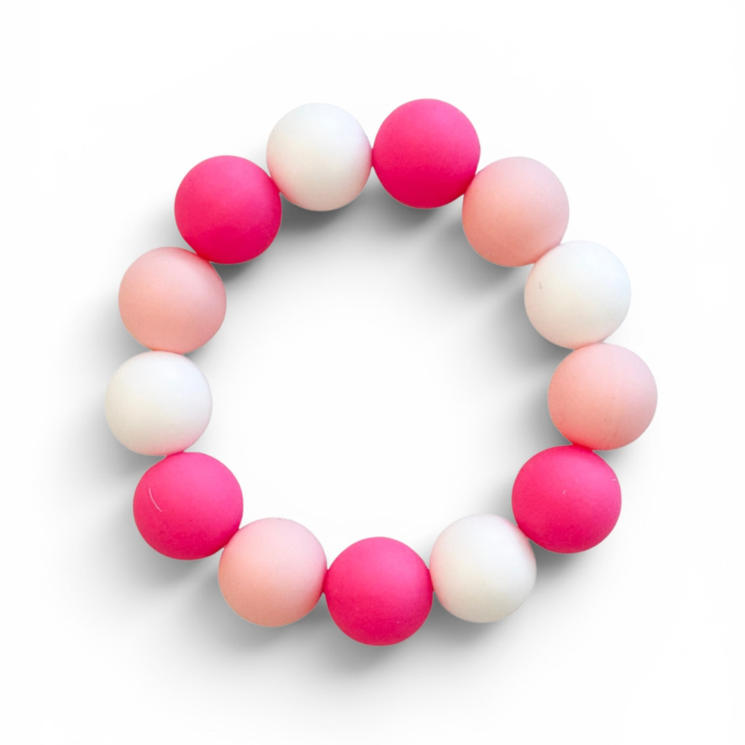 Beaded Bracelet - Shades of Pink