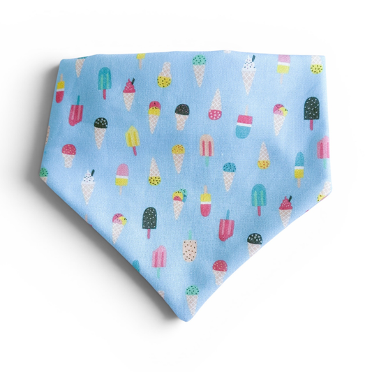 Ice Cream Social Dog Bandana