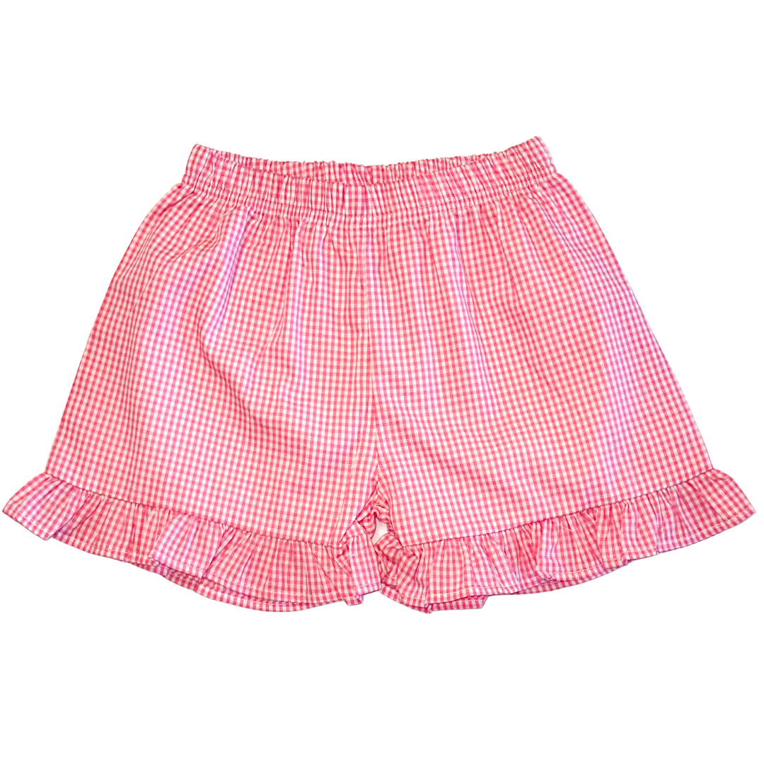 Pups and Pails Applique Ruffle Short Set
