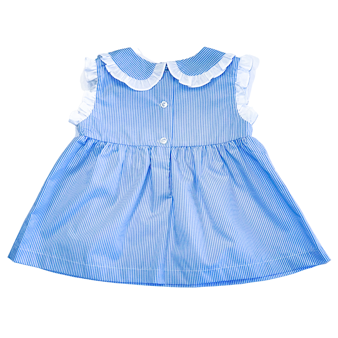 Beach Beacon Smocked Diaper Set